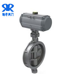 硬密封對夾氣動<a href='http://www.anhbs.cn/Product/diefa/' target='_blank'>蝶閥</a>